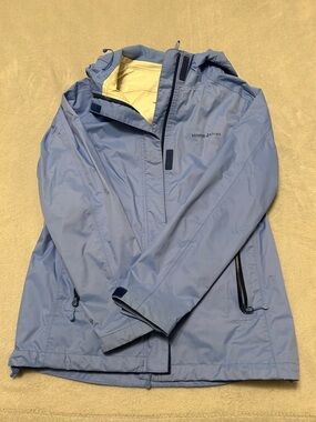 Women’s Vineyard Vines Light Blue Rain Jacket